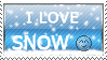 I LOVE SNOW